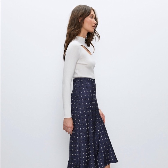 BABATON | M Imprint Cut Out Long Sleeve Top White - Picture 3 of 12